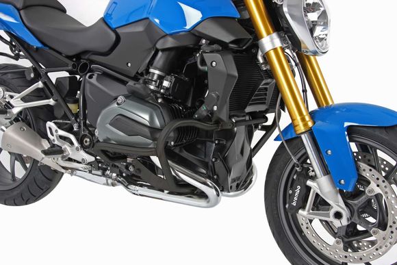Pare-carter Hepco & Becker Crashbar - noirBMW 1200 R 1200 R ABS (0A04) - 2015 - 2018Ref : HBE03047A / 501676 00 01