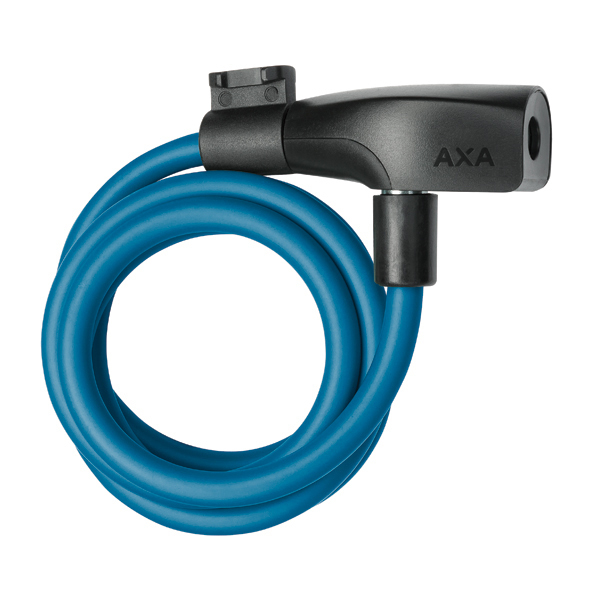 AXA Resolute 8-120 120cm Cable Lock - petrol blue