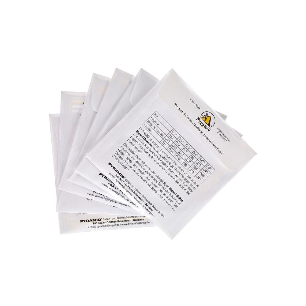 Pyramid Monel Classics 010/048 – Thomann Ireland