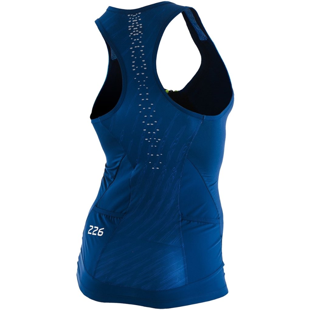 Orca 226 Performance Sleeveless Tri Top Women - blue