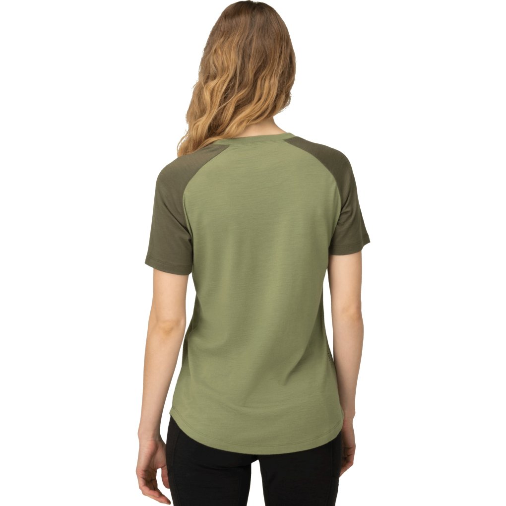 Norrona femund pureUll T-Shirt Women - Loden Green
