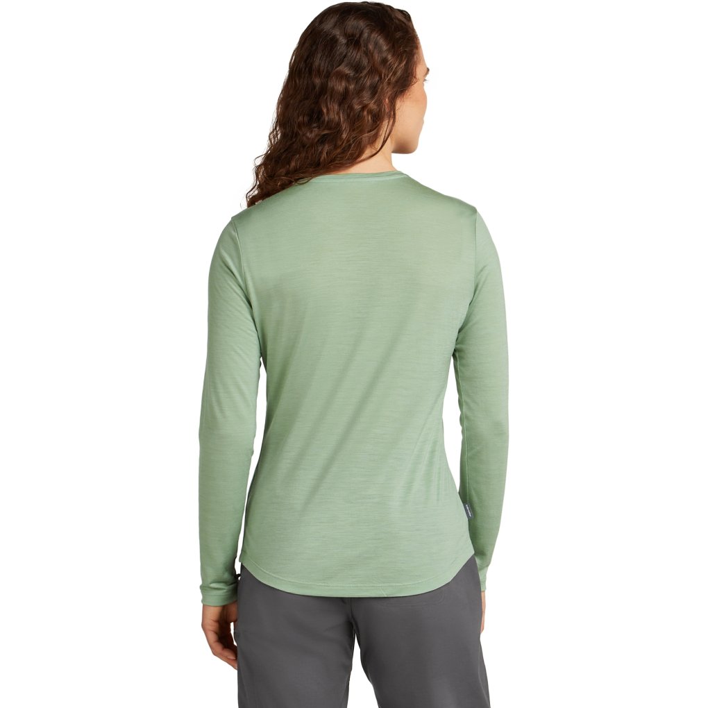 Icebreaker Merino 125 Cool-Lite™ Sphere III Long Sleeve Tee Women - Seaglass