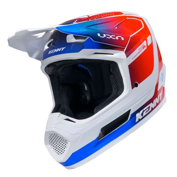 Kenny PERFORMANCE GRAPHIC 2026 cross helmet - Red / BlueRef: KE2742