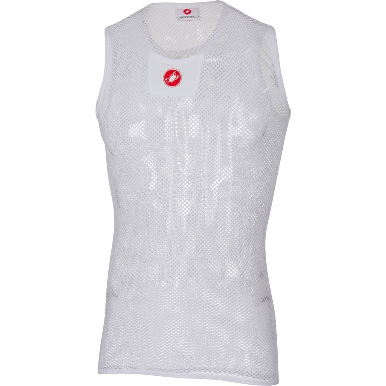 Castelli Core Mesh 3 Sleeveless Undershirt Men - white 001