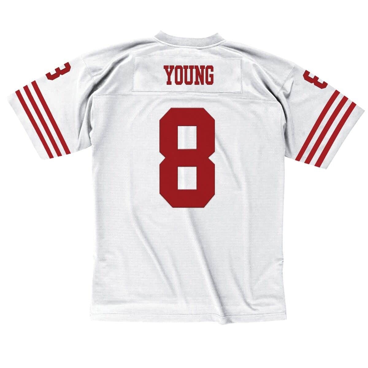 Steve Young #8 San Francisco 49ers Mitchell & Ness Throwback NFL Jersey White
