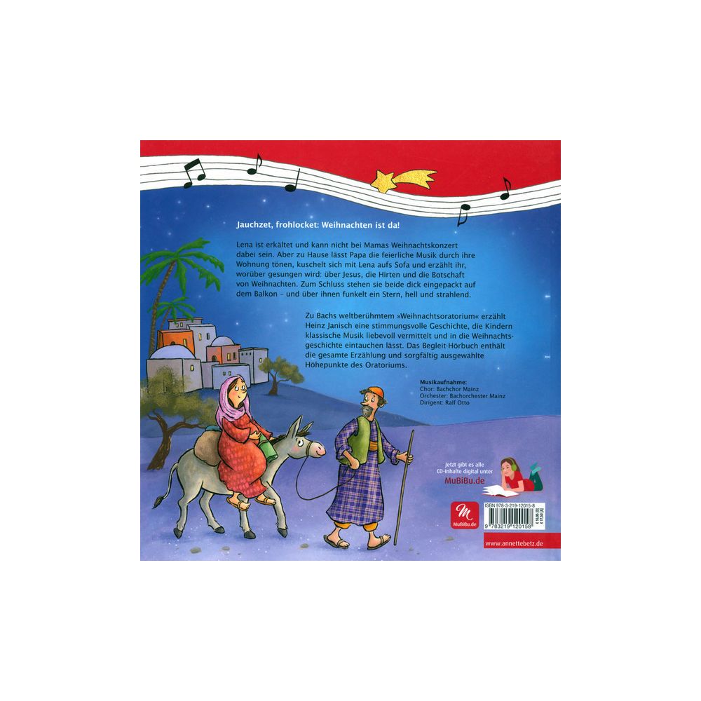 Annette Betz Verlag Weihnacht Musikbilderbuch – Thomann Ireland