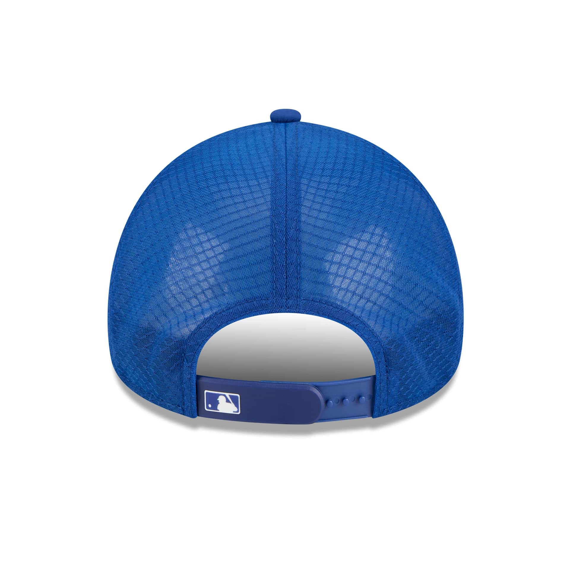 New York Mets 2026 MLB Batting Practice 9FORTY APEX Trucker Cap Blue