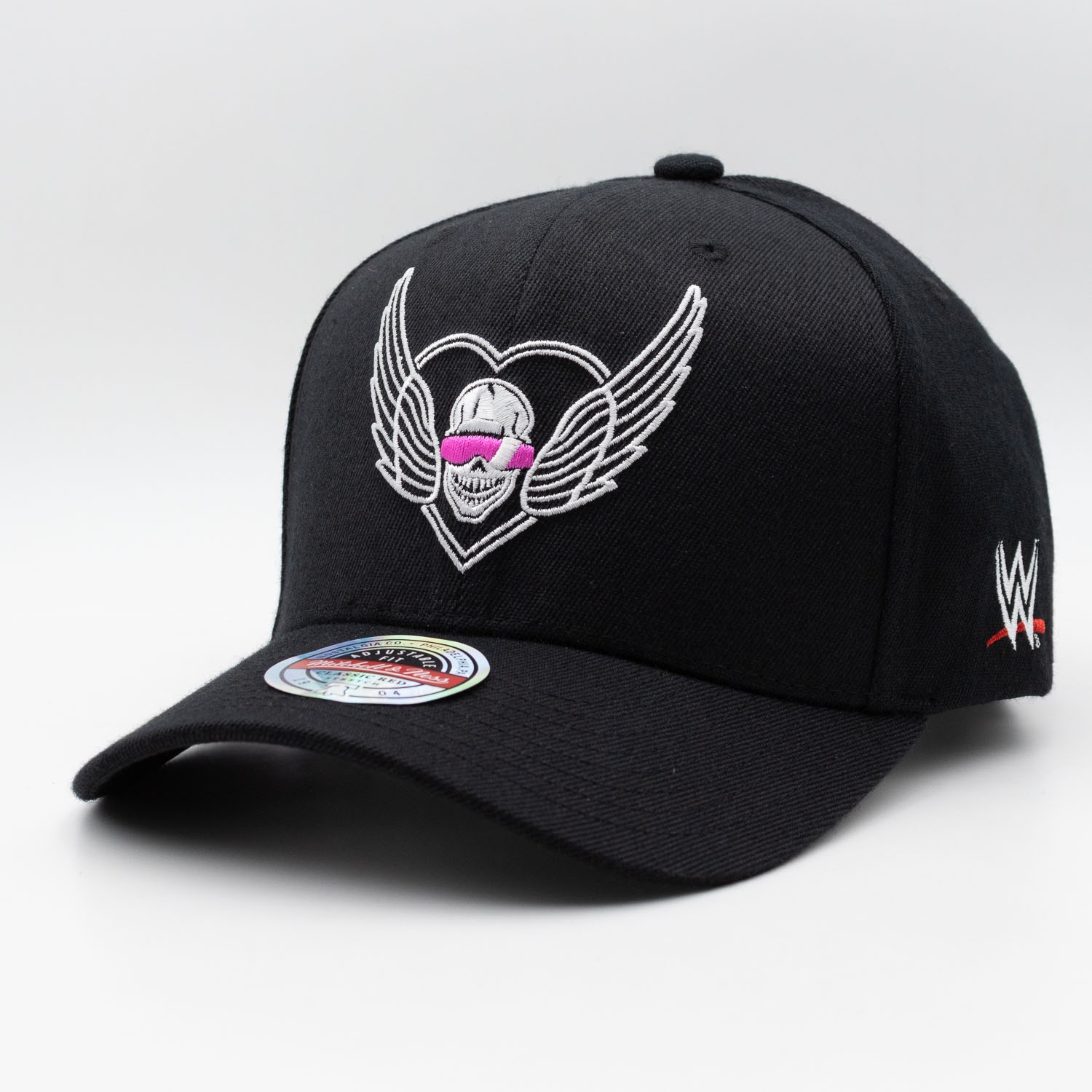 Throwback Bret The Hitman Hart Classic Red Snapback WWE Cap Black