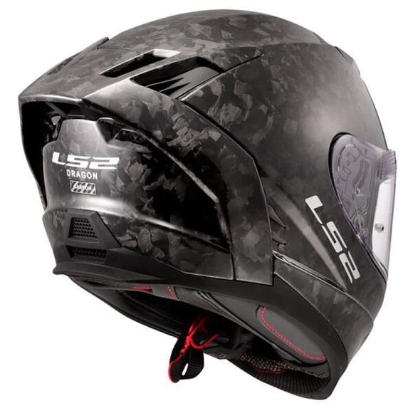 LS2 FF807 DRAGON FORGED CARBON Full-Face Helmet - CarbonRef: LS1016