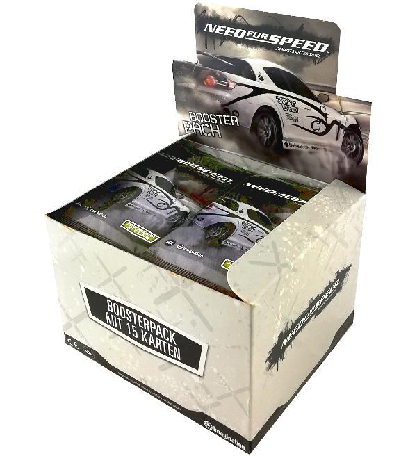 Need for Speed Trading Card Game - Box With 36 Packets - German
