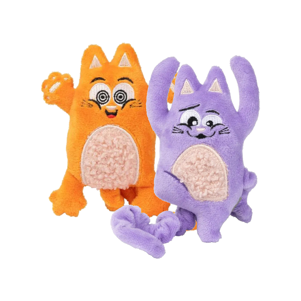 FuzzYard Yoga Cats - Orange