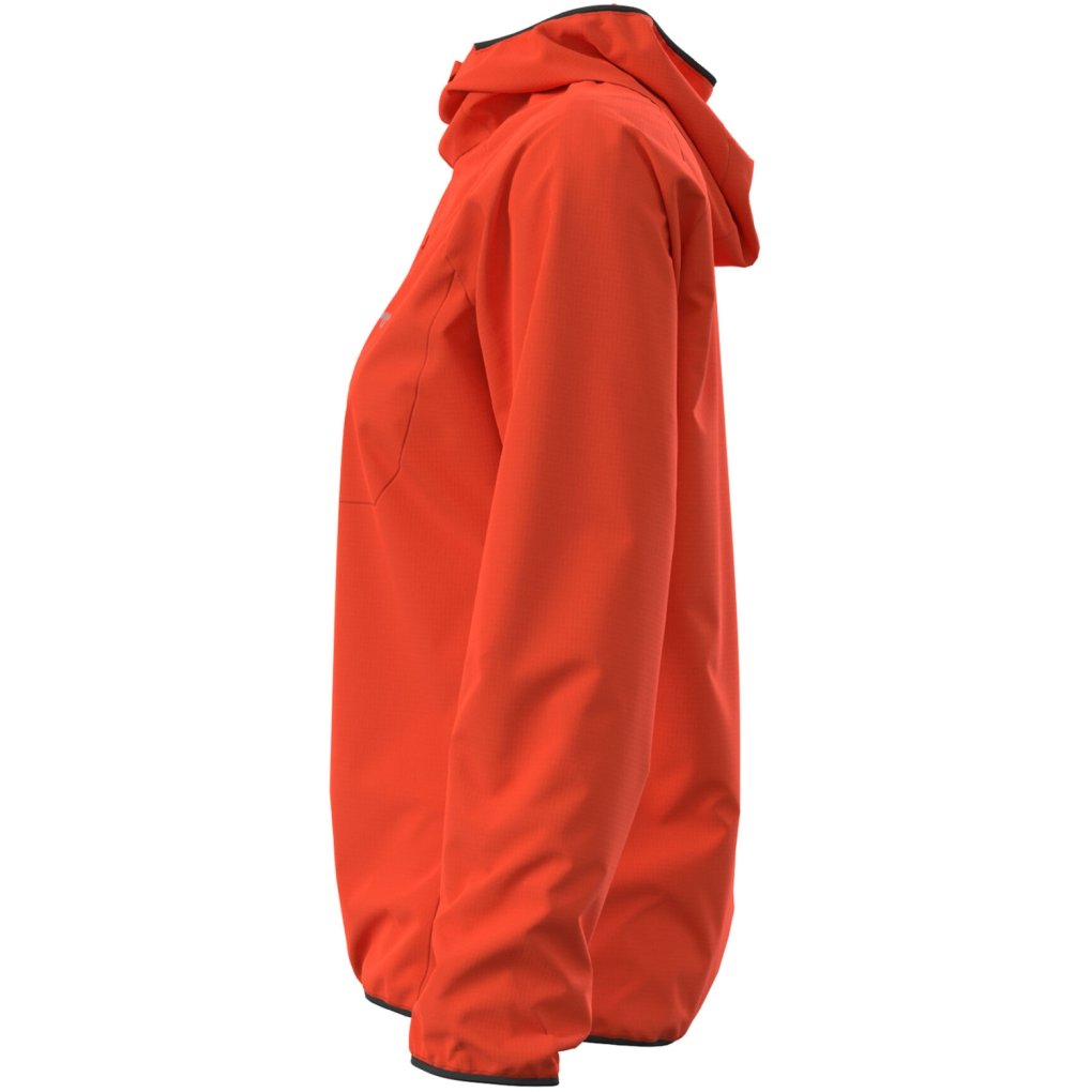 Lundhags Tived Light Wind Jacket Women - Lively Red 250