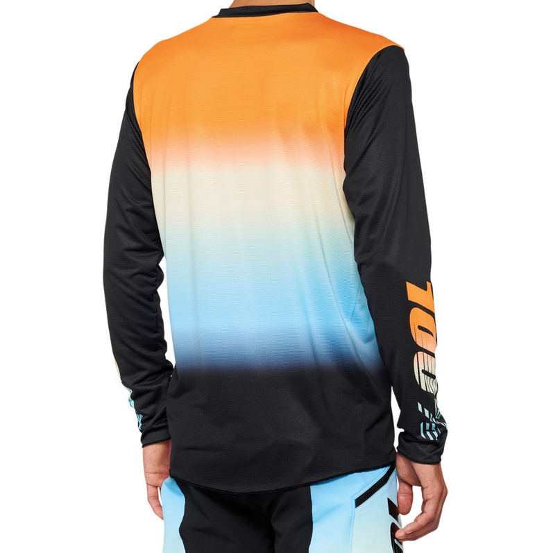 100% R-Core X LE Long Sleeve Jersey Men - sunset