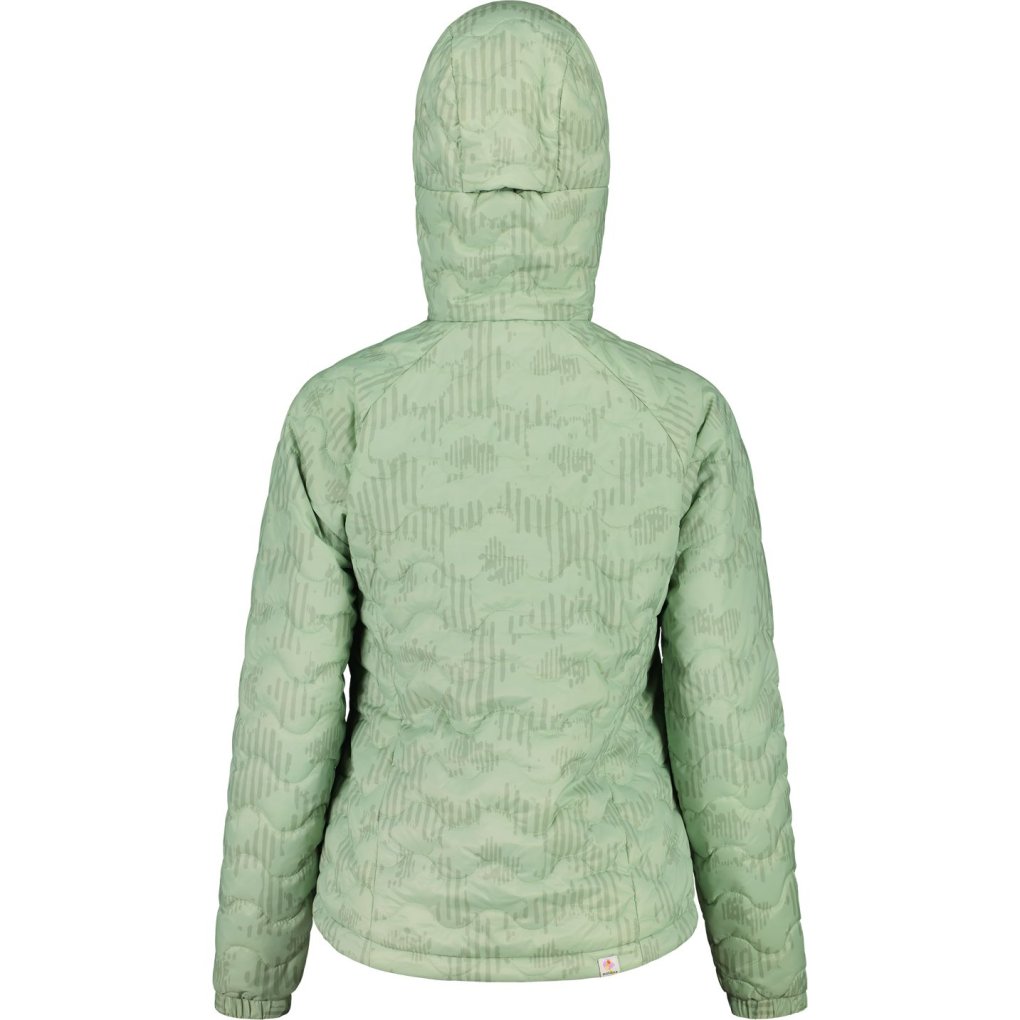 Maloja SalanzadaM. Alpine Puffer Jacket Women - fennel stripeflower 1124