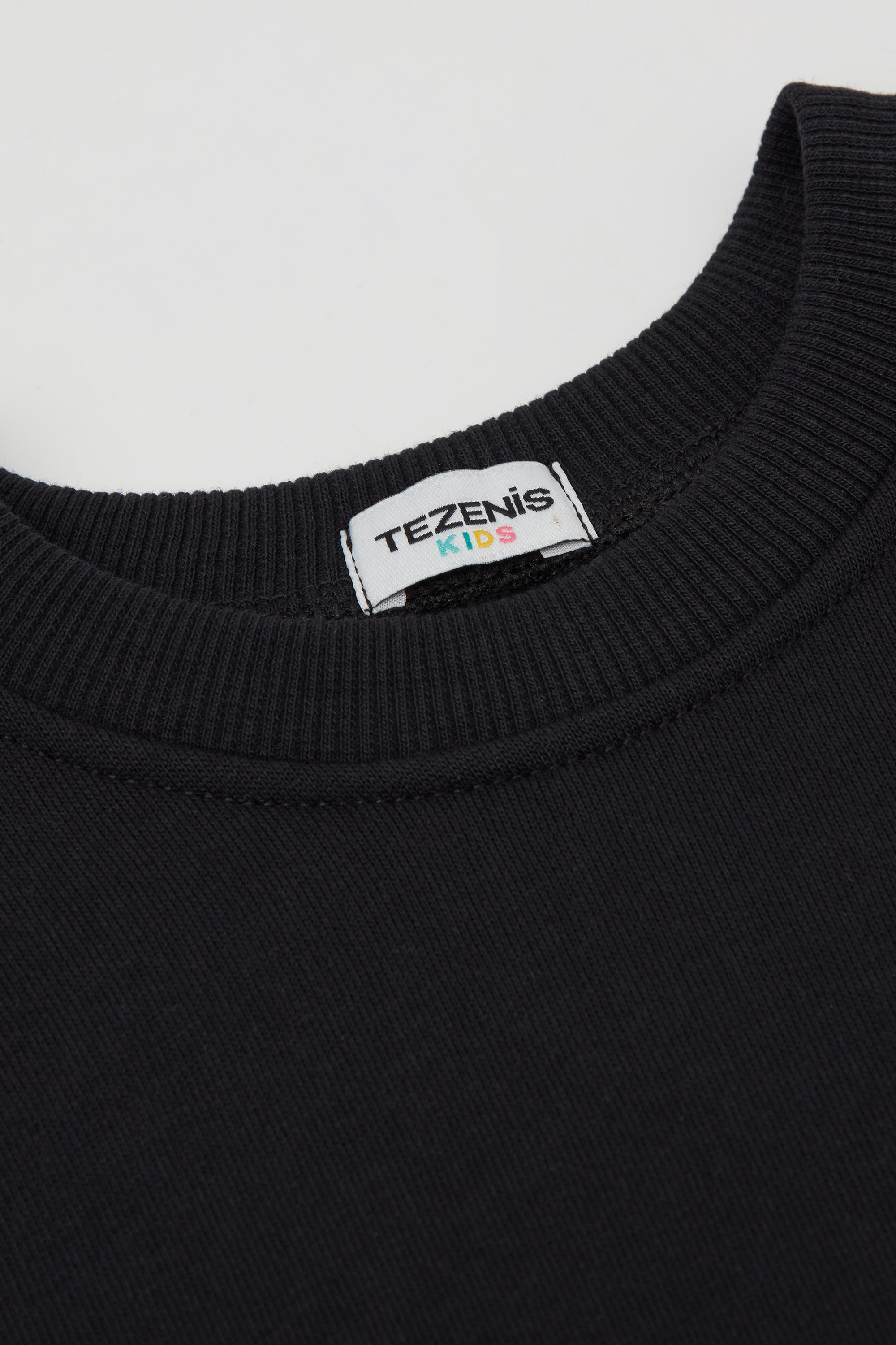 Boys’ Thick Round-Neck Sweatshirt with Print