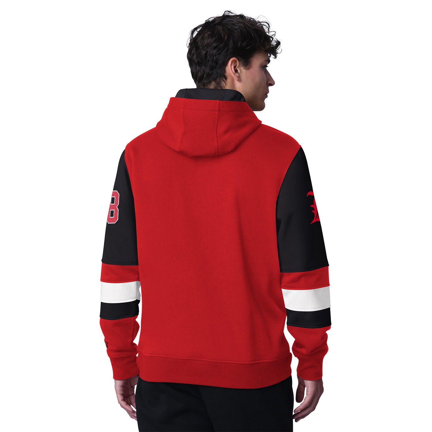 Louisville Cardinals Starter End Zone NCAA Hoodie Red