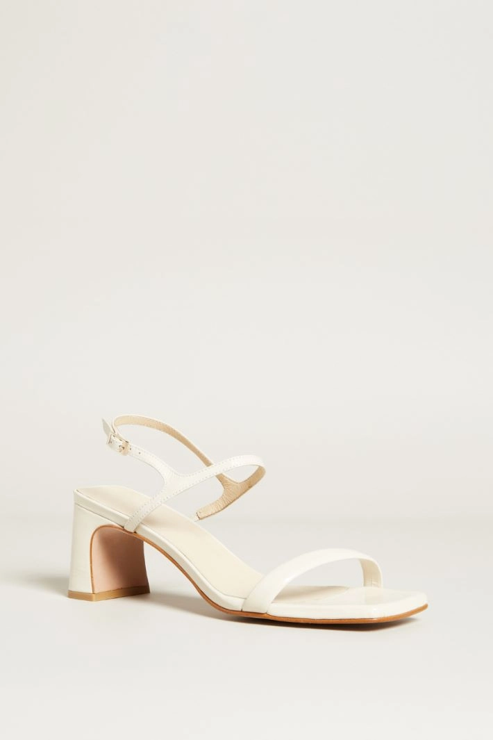 Heeled sandals - WHITE