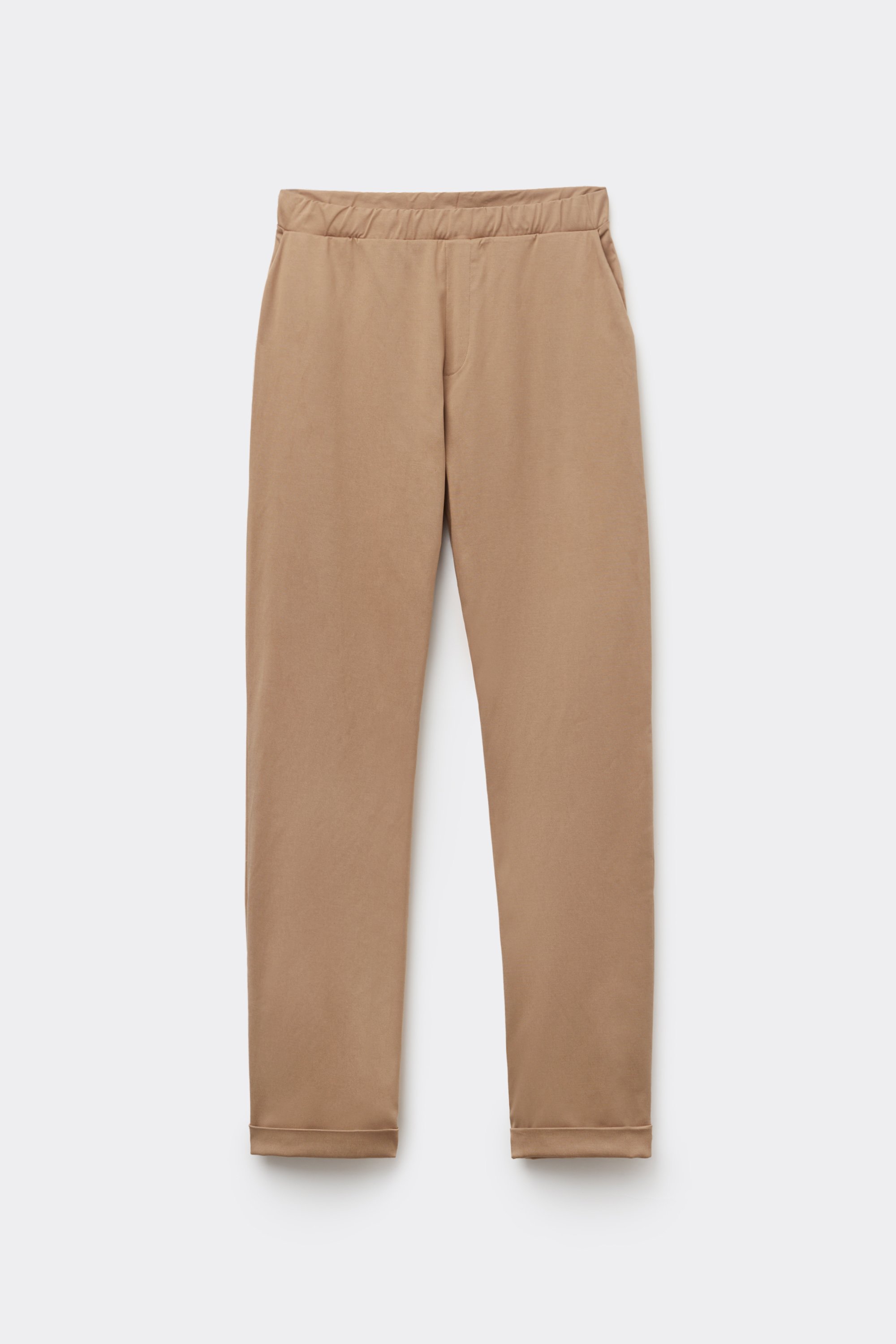 Gabardine Cigarette Trousers