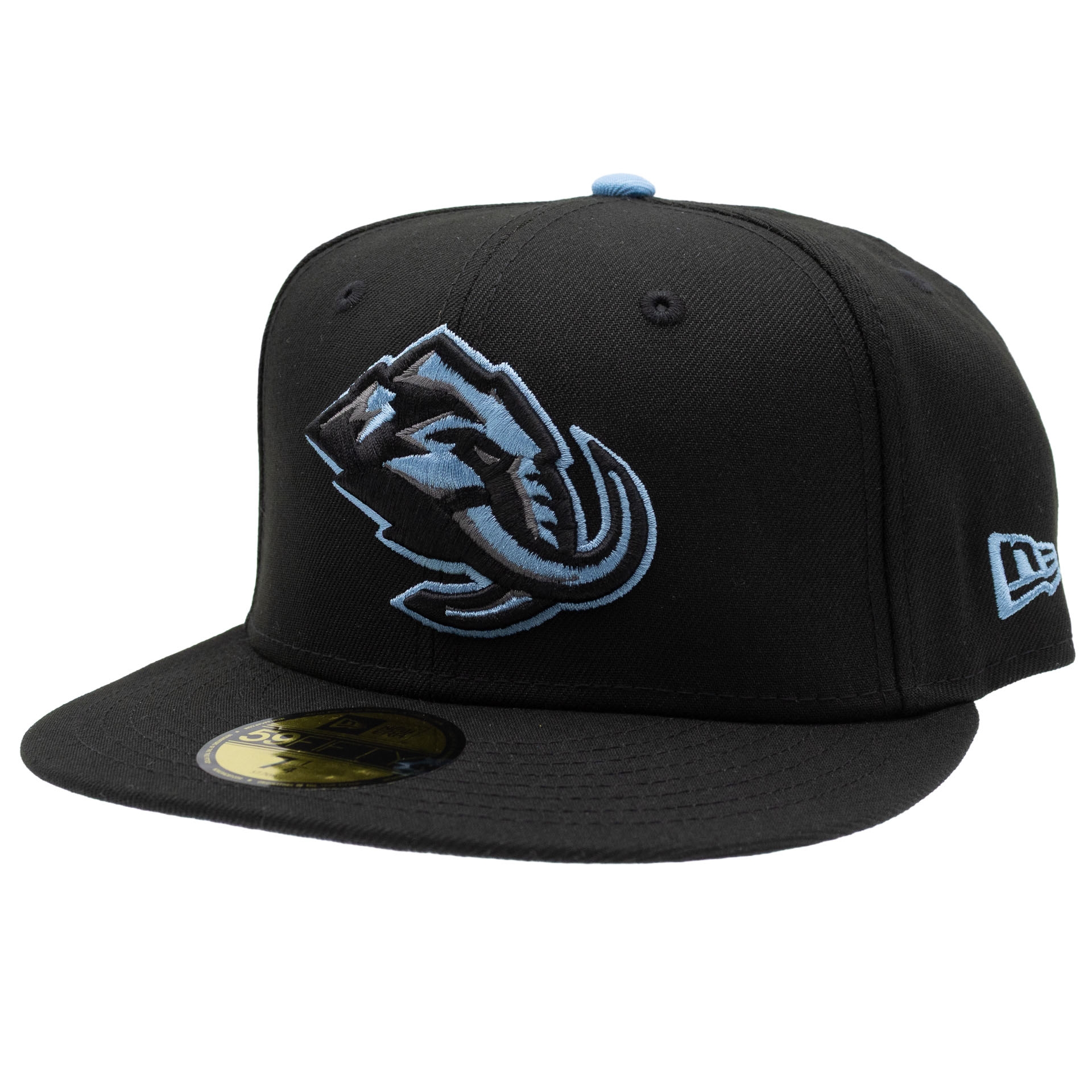 Utah Mammoth Dark Logo 59FIFTY Fitted NHL Cap Black