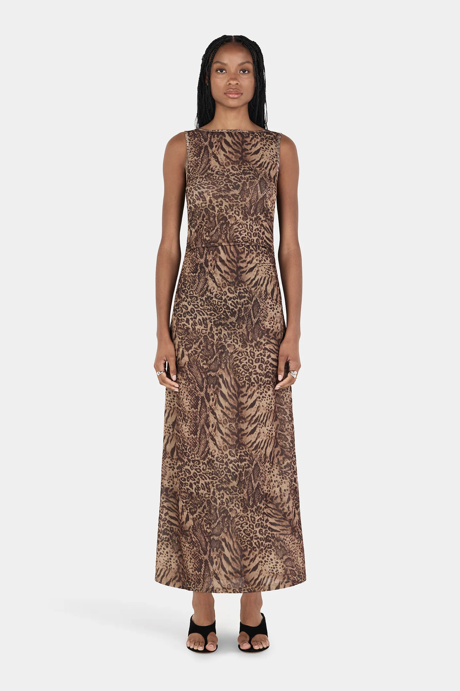 Zali Midi Dress Sirocco Animal