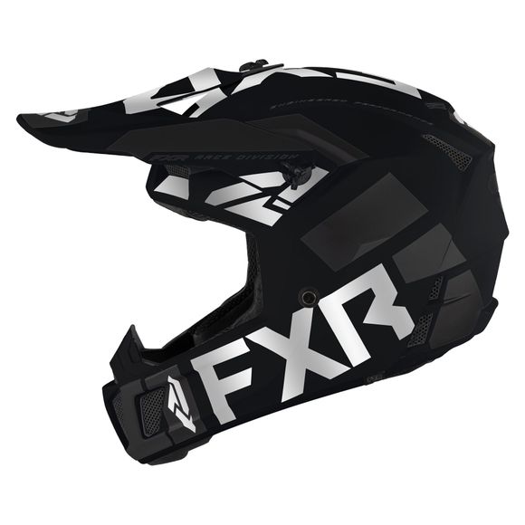 Cross helmet FXR Clutch Evo on 2023 - Black / GrayRef: FXR0419