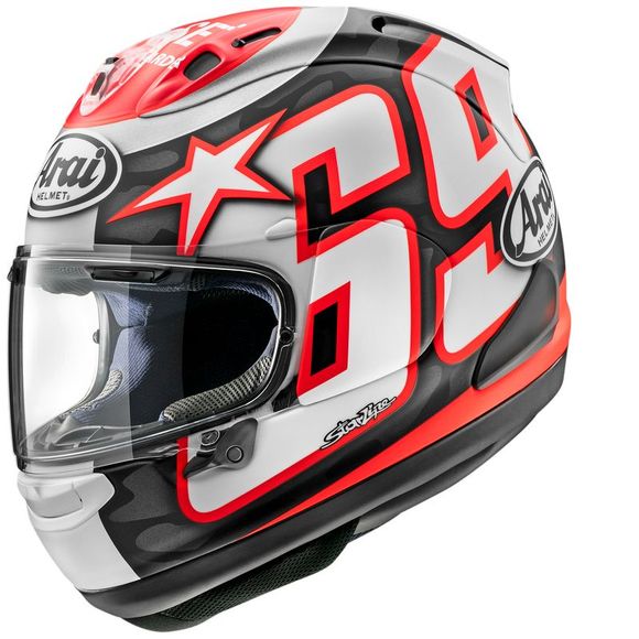 Full helmet Arai RX -7V Evo - Nicky Reset - Black / RedRef: AI0523