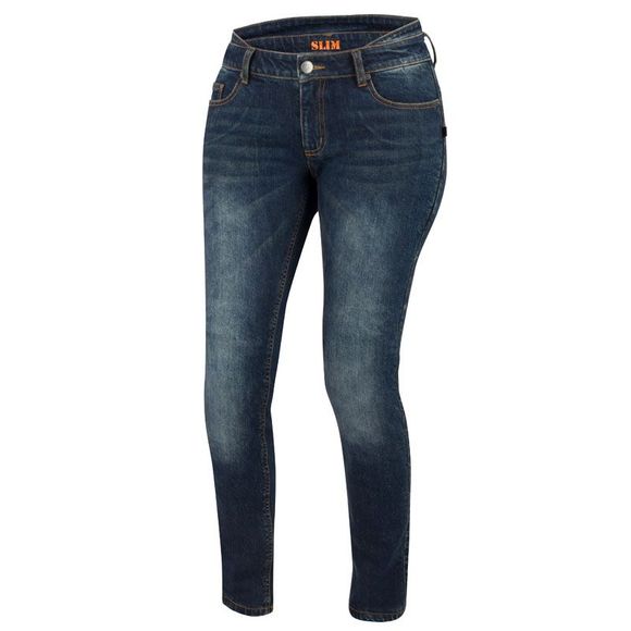 Jean Moto Bering LADY PATRICIA - Slim - BleuRef : BR1377-C760