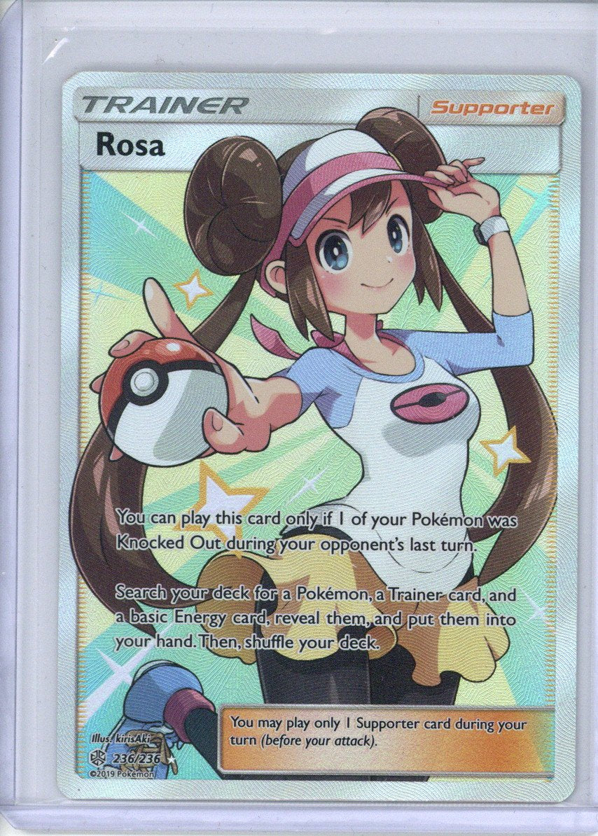 2019 Pokemon S&M Rosa FA Cosmic Eclipse 236/236