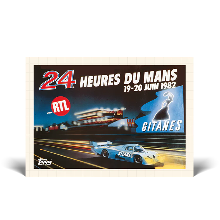 2023 Topps 24H of Le Mans Poster Art #37 - Topps UK