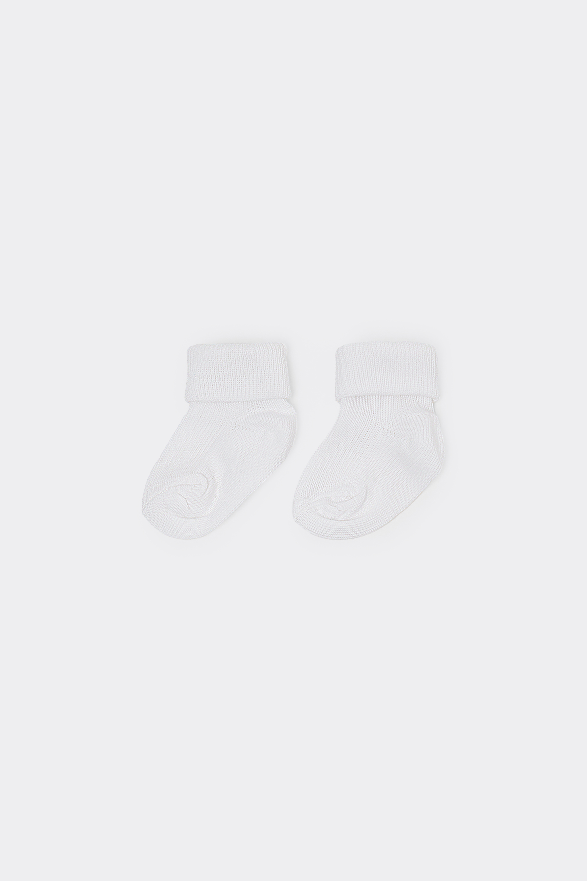 Baby Short Ribbed Turn-Down Socks