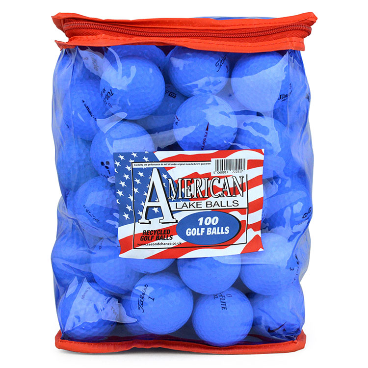 Mixed Practice Lake Golf Balls Bag