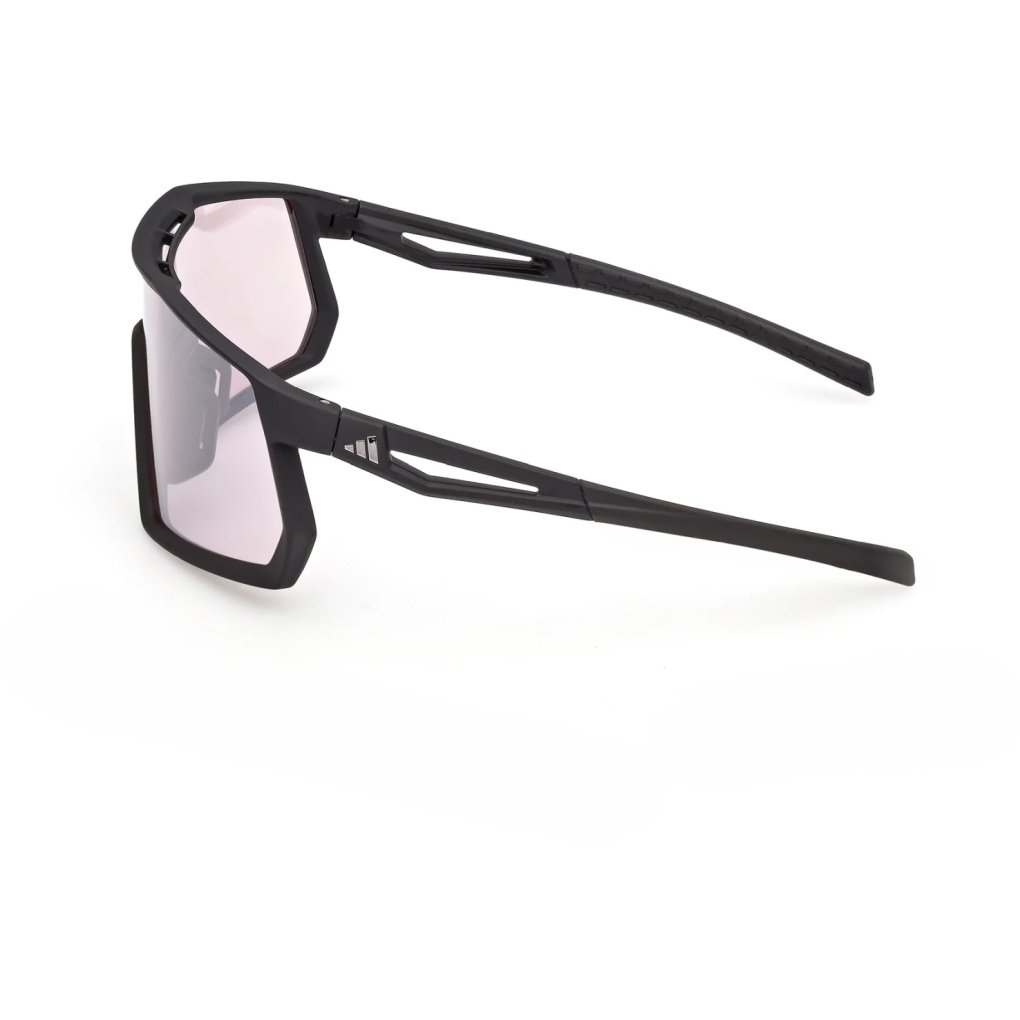 adidas Kentro SP0123 Glasses - Matte Black / Contrast Mirror Violet