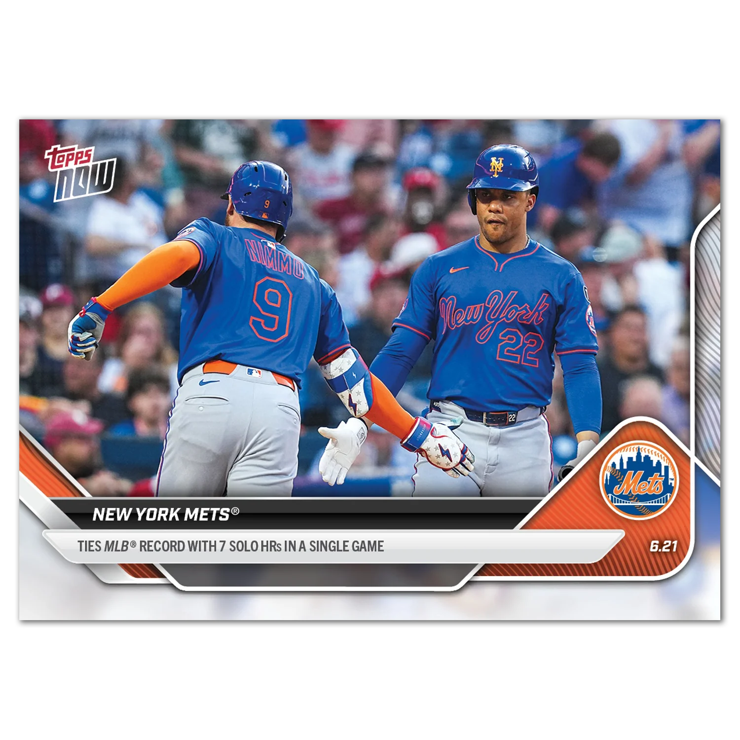 New York Mets - 2025 MLB Topps NOW® - Card 333