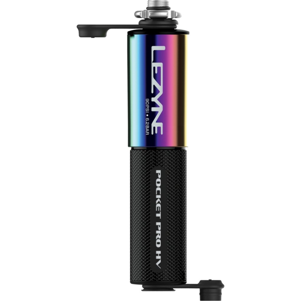 Lezyne CNC Pocket Drive Pro HV Mini Pump - neo metallic/black