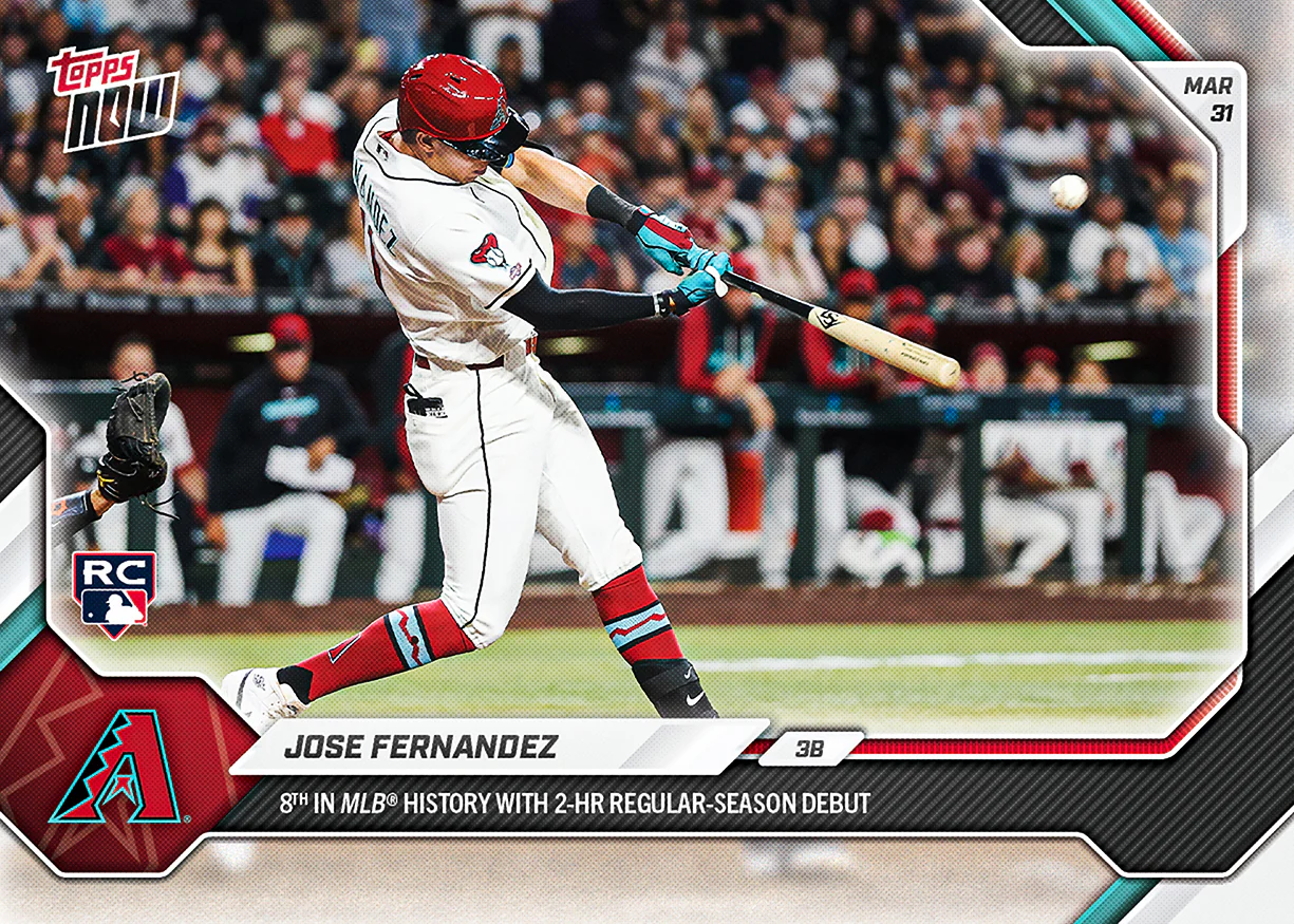Jose Fernandez - 2026 MLB Topps NOW® - Card 36