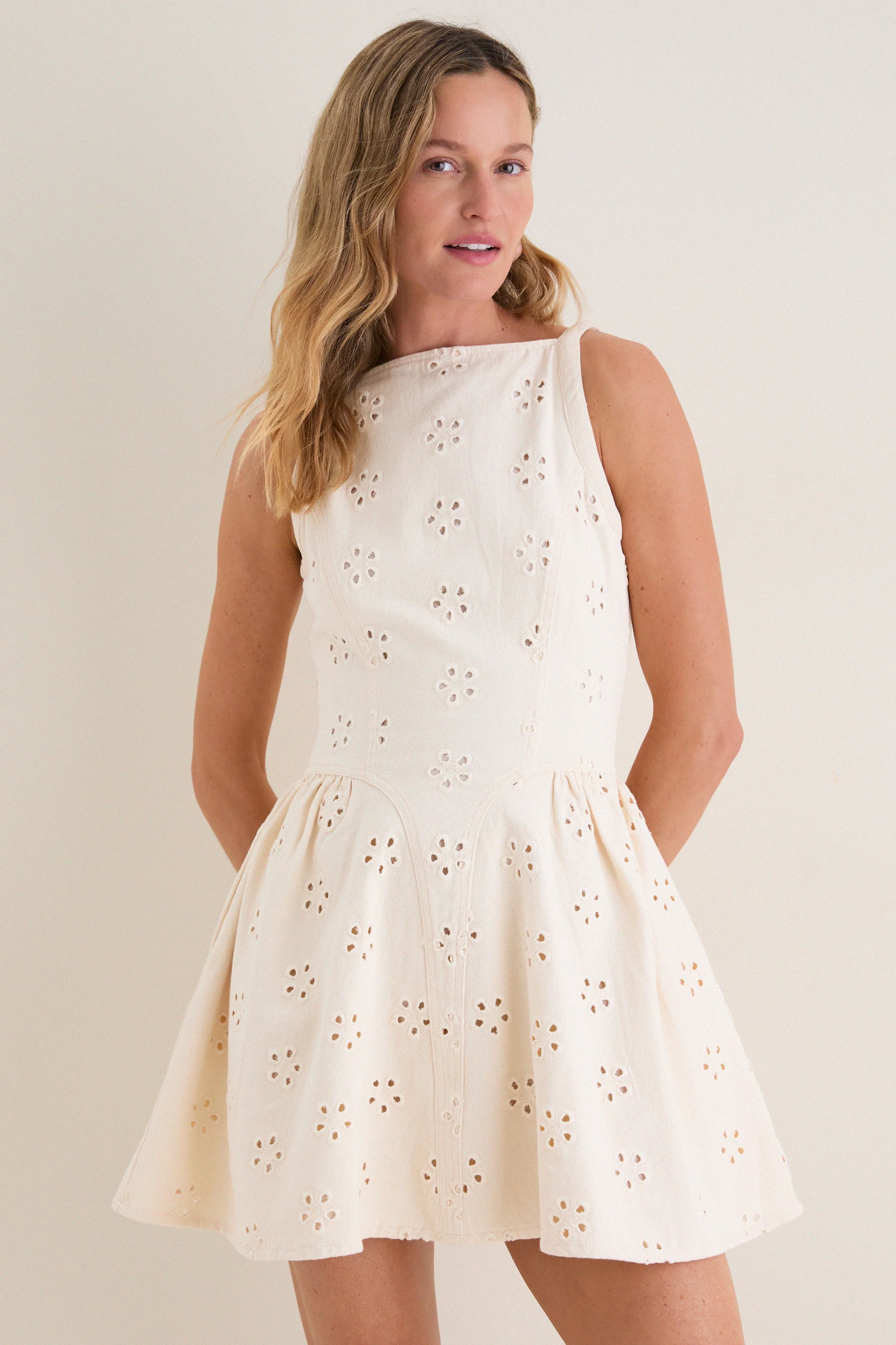 Creme May Mini Dress