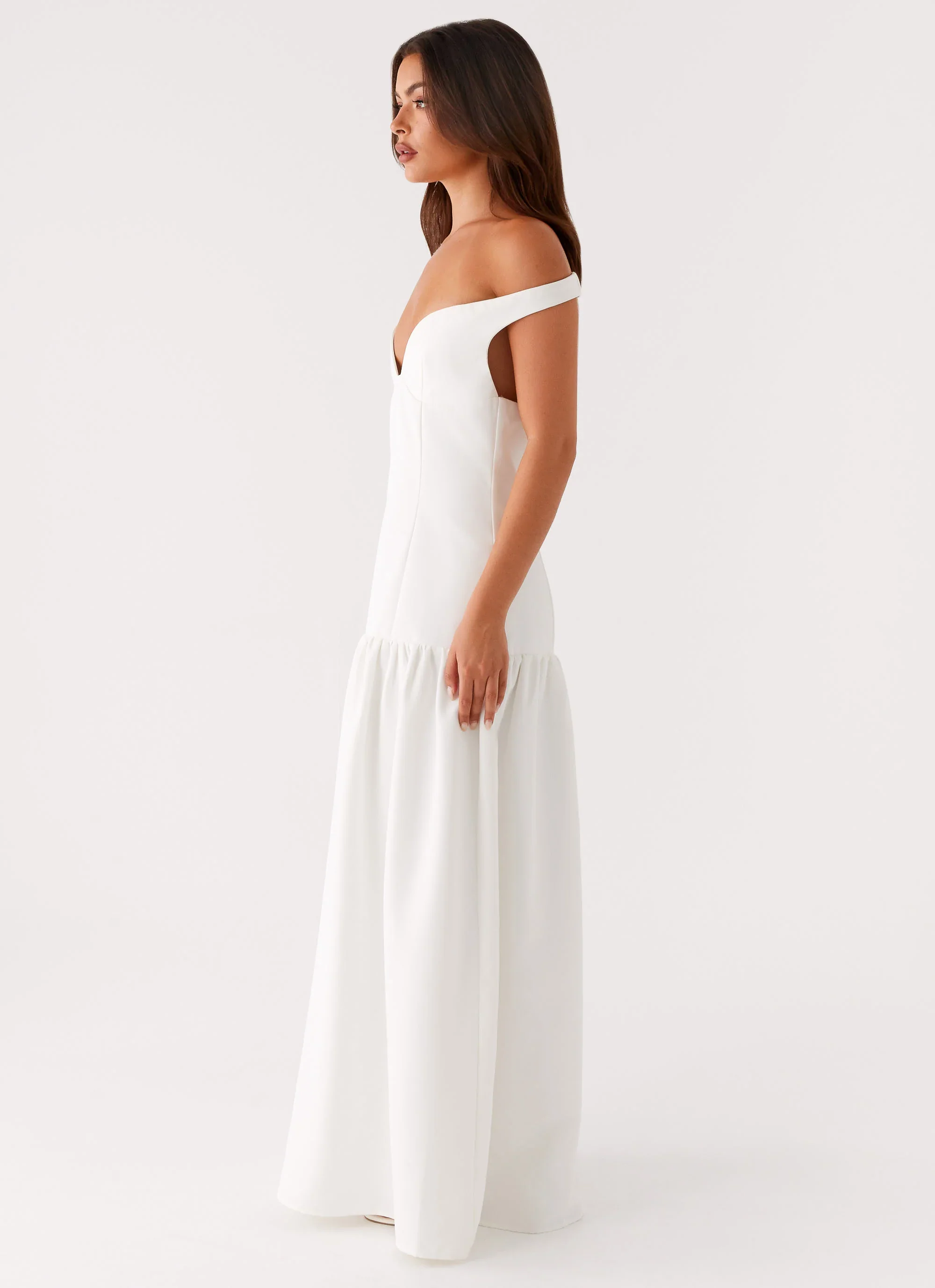 Basel Maxi Dress - White