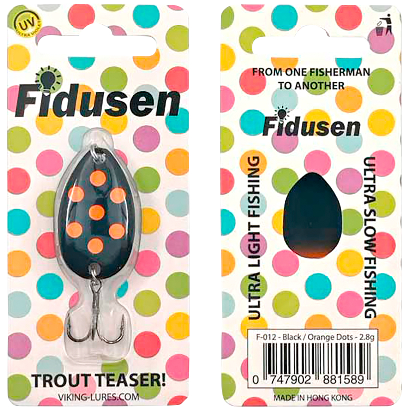 Westin Artificial bait Fidusen (Black\/Orange, 2,8 g)