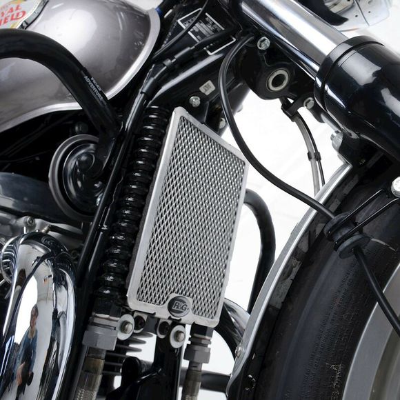 Protection de radiateur R&G Racing d'huile noirRef : RGR02913A / 1096401001