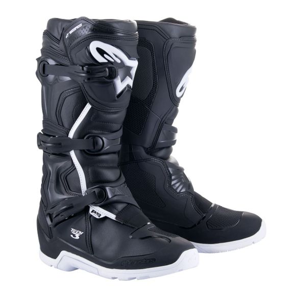 Bottes cross Alpinestars TECH 3 ENDURO WATERPROOF 2023 - Noir / BlancRef : AP3170