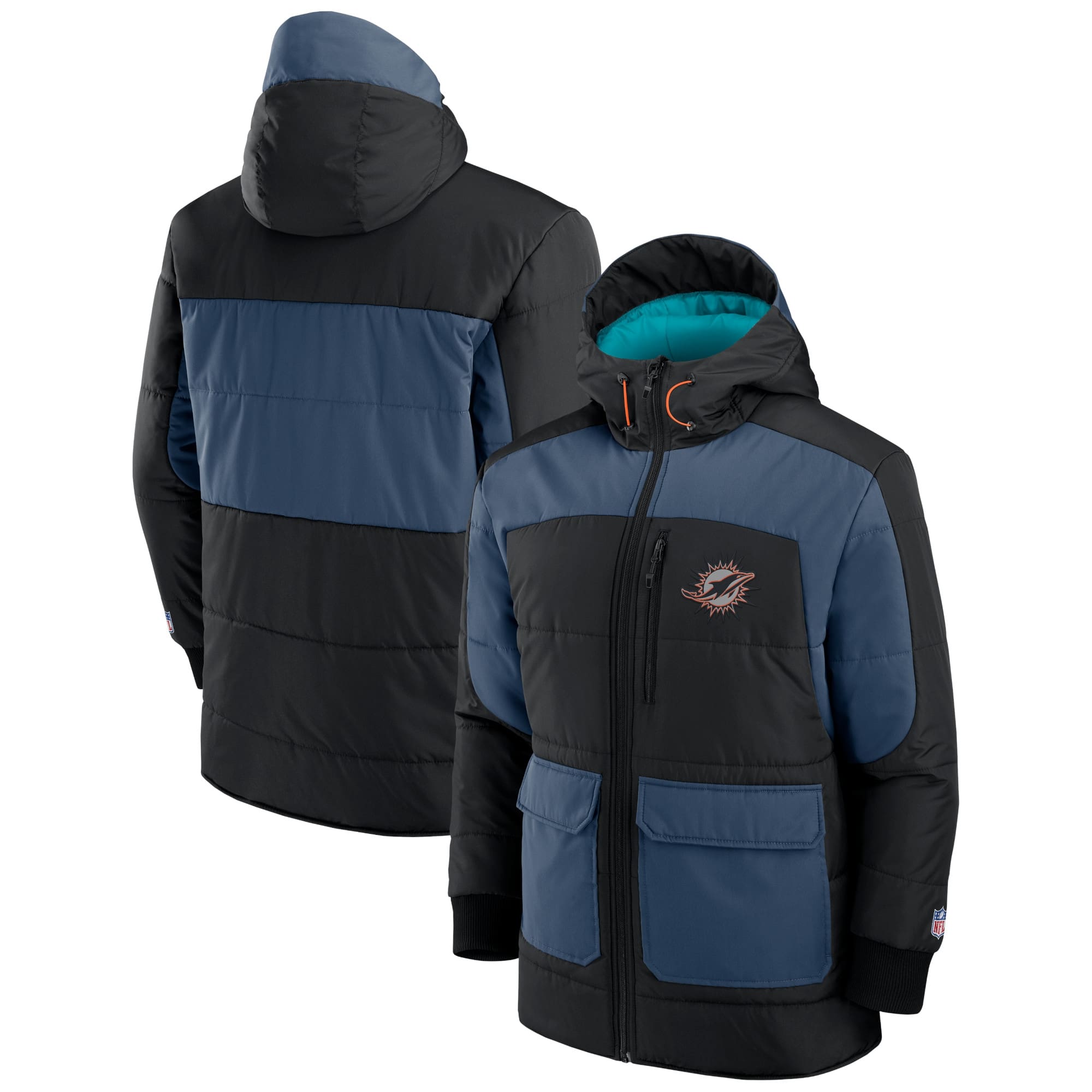 Miami Dolphins Fantech Padded NFL Winter Jacket