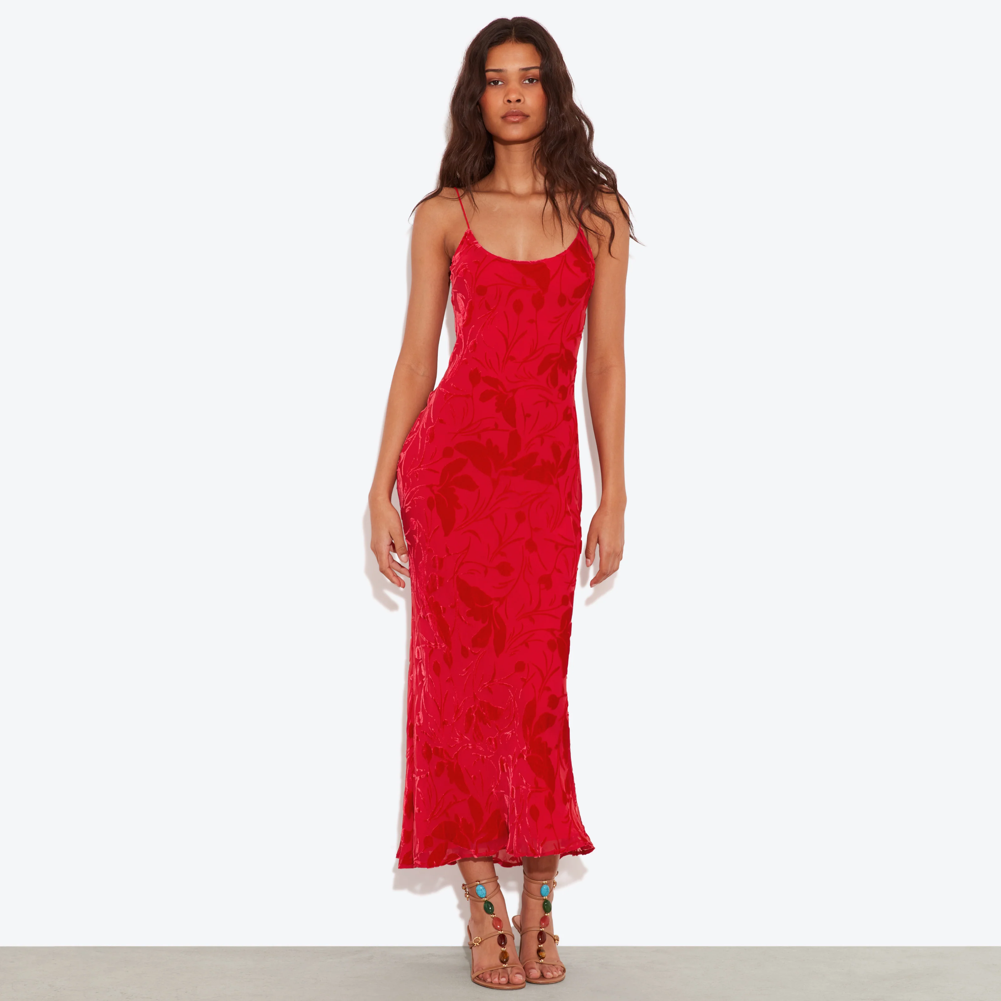 Evi Dress Red