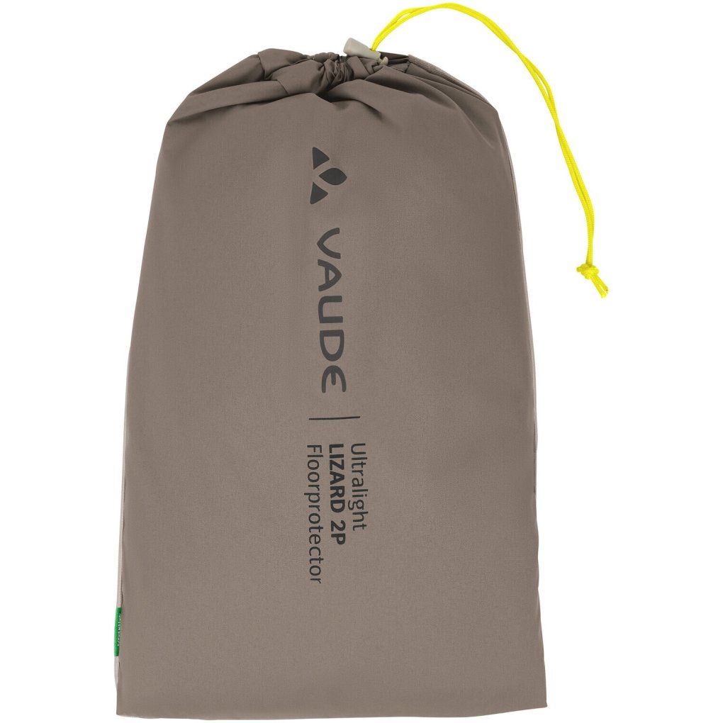 Vaude Floor Protector for Ultralight Lizard 2P Tent - bark