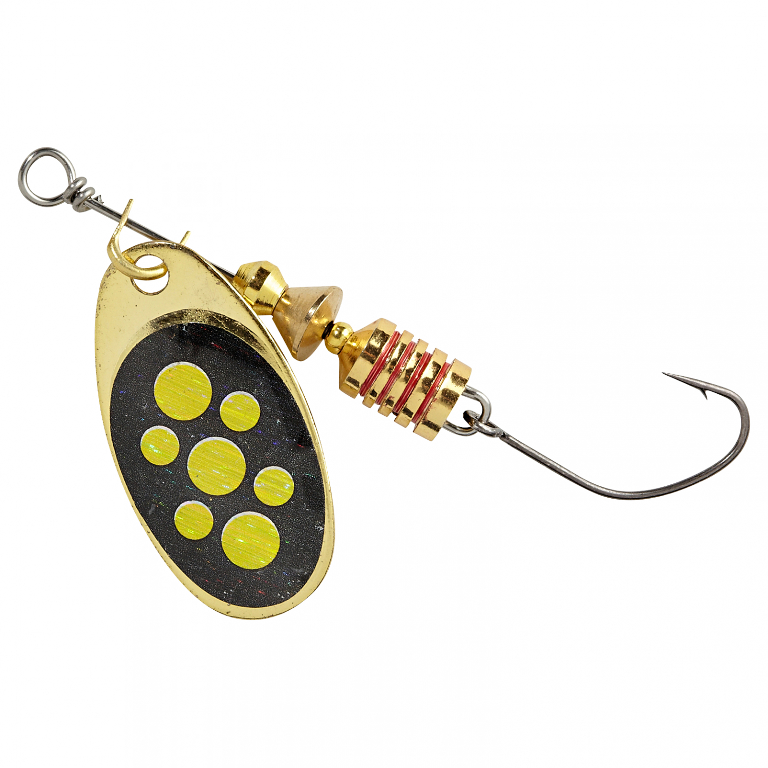 Colonel Spinner Z (with Single Hook, Black Beauty)