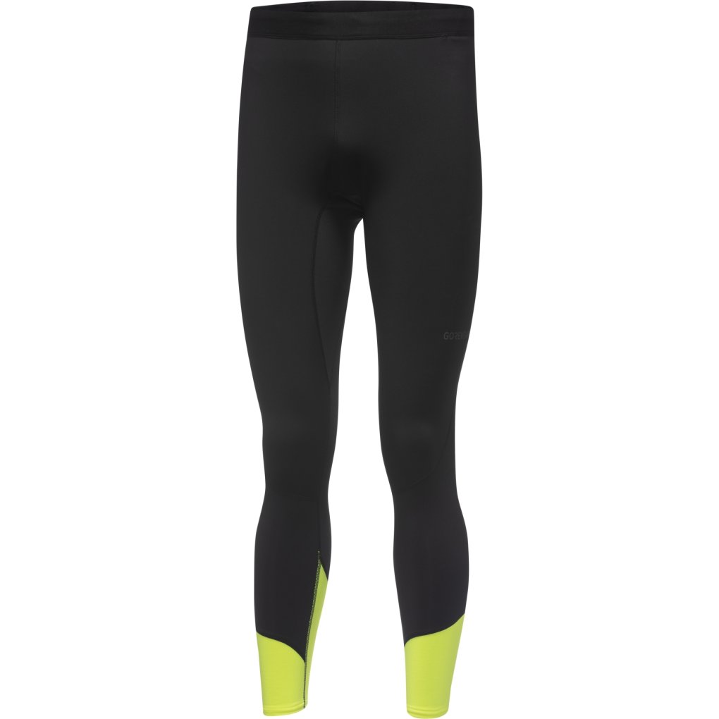 GOREWEAR Concurve Thermo Hybrid Tights Men - black / neon yellow 9908