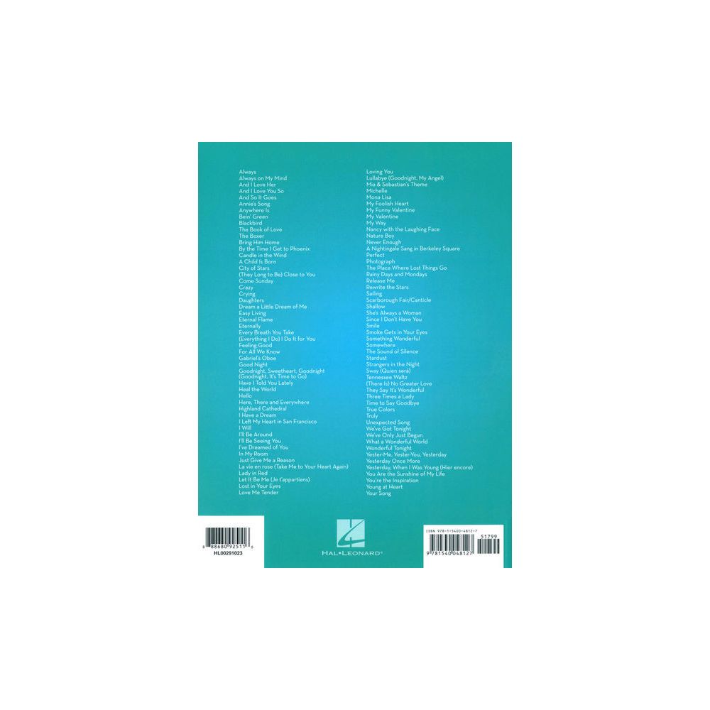 Hal Leonard 101 Beautiful Songs Flute – Thomann Ireland