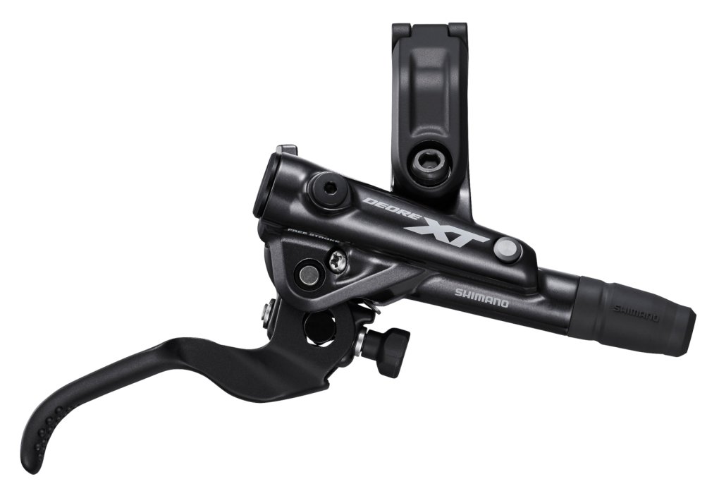 Shimano Deore XT BL-M8100 + BR-M8110 Hydraulic Disc Brake - I-Spec EV - Flat Mount - J-Kit - Set RW