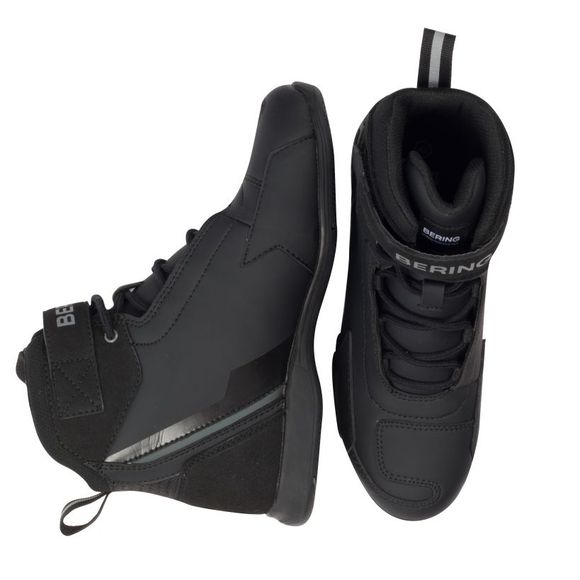 Bering LADY JAG Motorcycle Riding Shoes - Black / GreyRef: BR1626