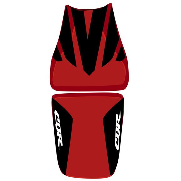 Housse de selle Bagster Rouge/Noir/Lettres BlanchesHONDA 1000 CBR 1000 RR FIREBLADE (SC57) - 2007Ref : 2153L