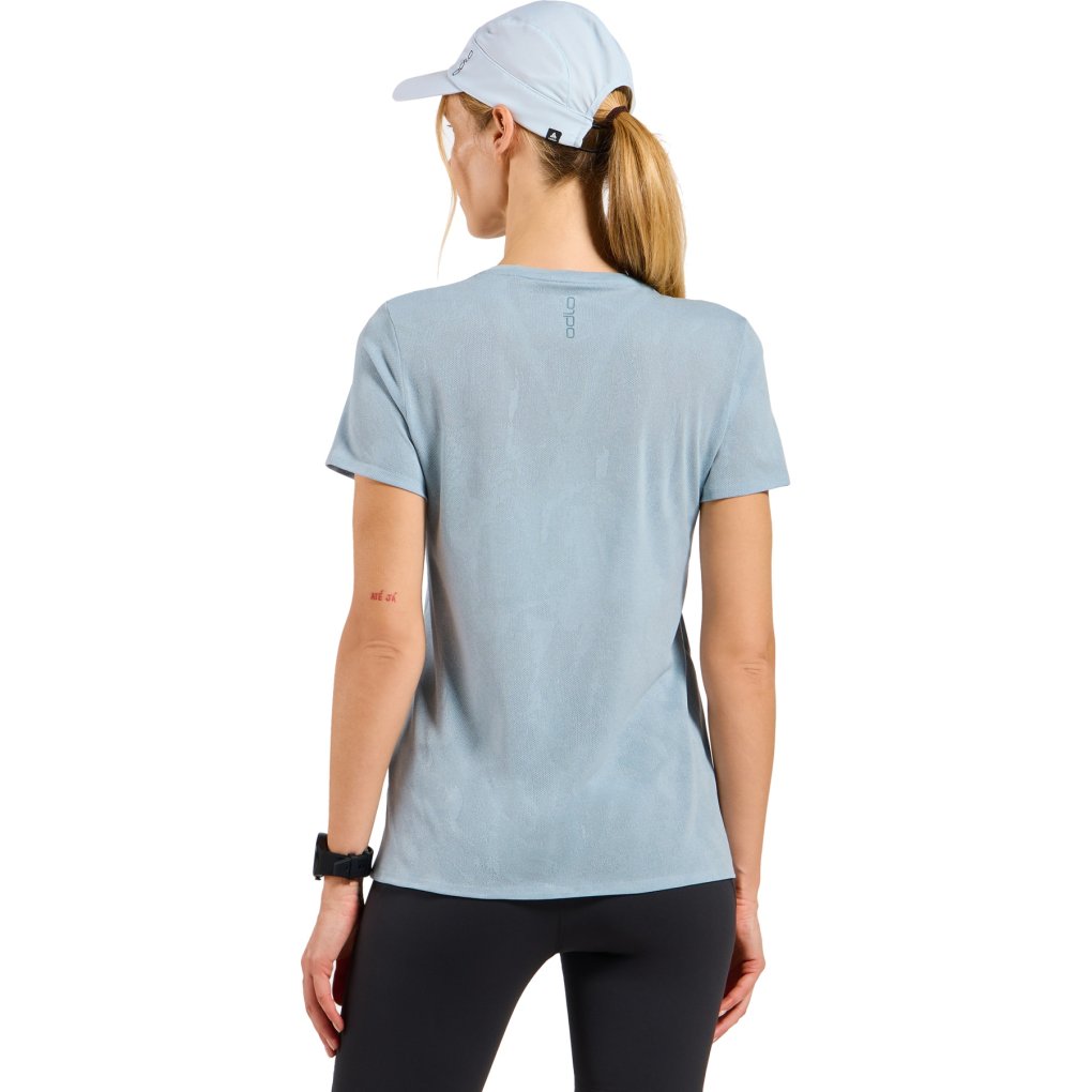 Odlo Zeroweight Engineered Chill-Tec Running T-Shirt Women - baby blue